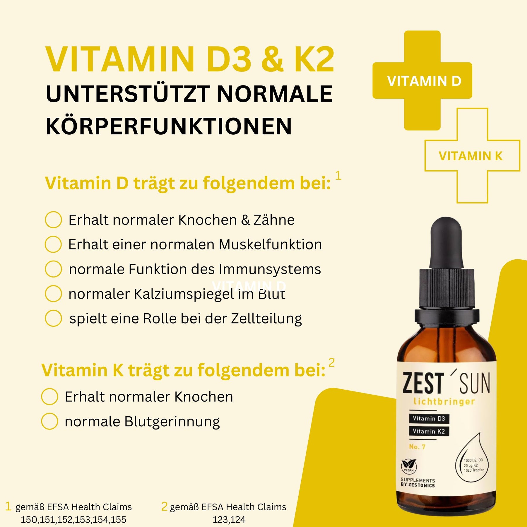 Vitamin D3 K2