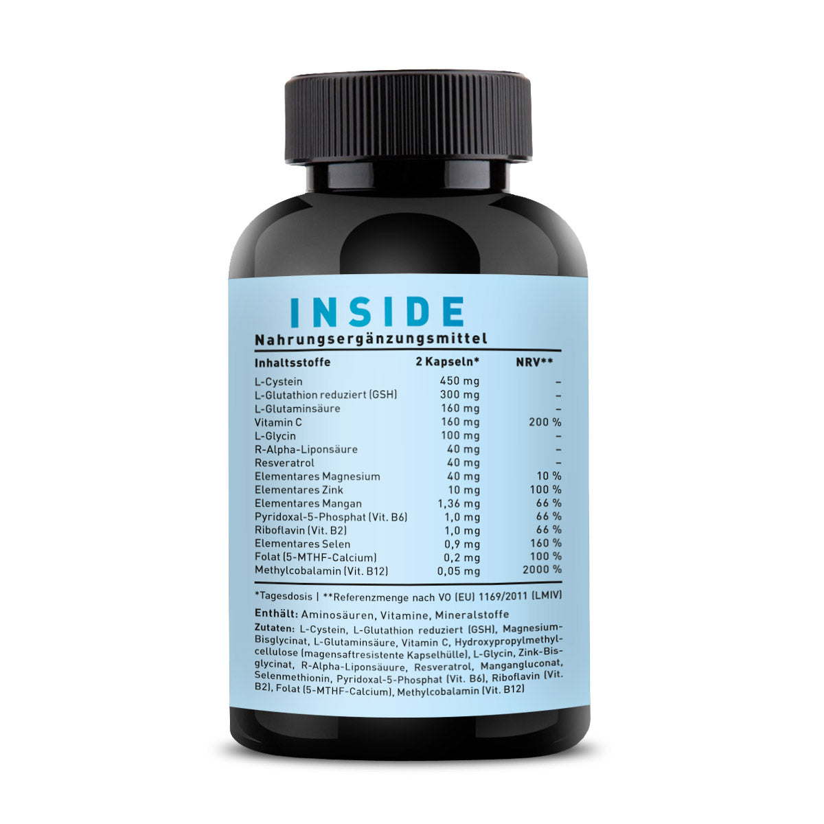 ZEST'CLEANUP - L-Cystein, L-Glutathion reduziert, Magnesium-L-Threonat u.v.m. ZEST'CLEANUP - L-Cystein, L-Glutathion reduziert, Magnesium-L-Threonat u.v.m.